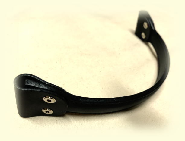 Eighteen Leather Online オーダーメイド製品/その他のオーダー製品/黒牛革を使用したショルダーバッグ用ハンドル